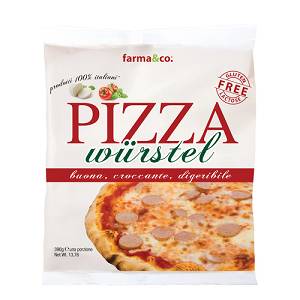 FARMA&CO PIZZA WURSTEL 390G