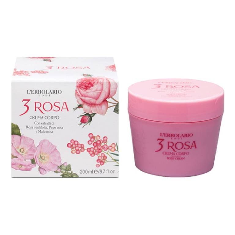 3 ROSA CREMA CORPO 200ML