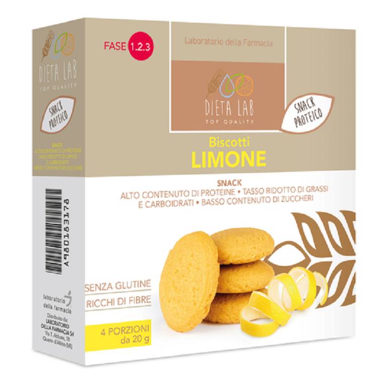 DLAB BISCOTTI LIMONE 80G