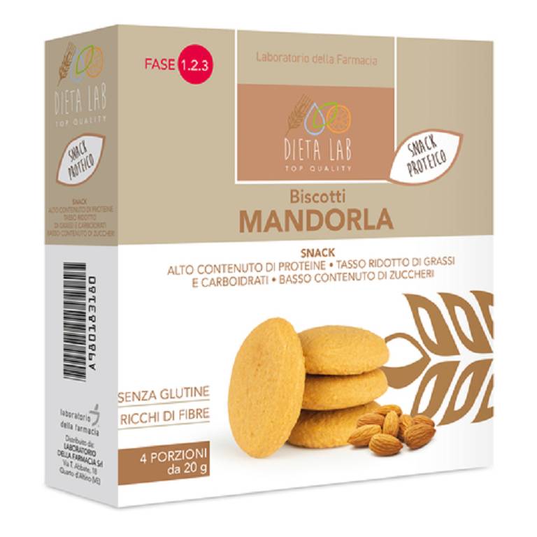 DLAB BISCOTTI MANDORLA 80G