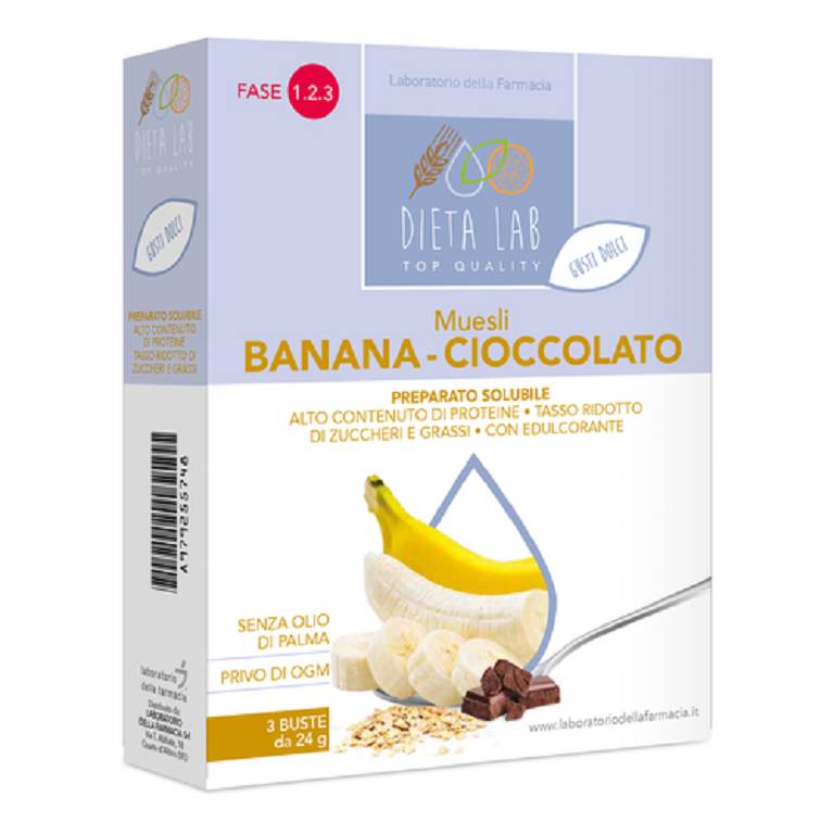 DLAB MUESLI BANANA/CIOC 3BUST