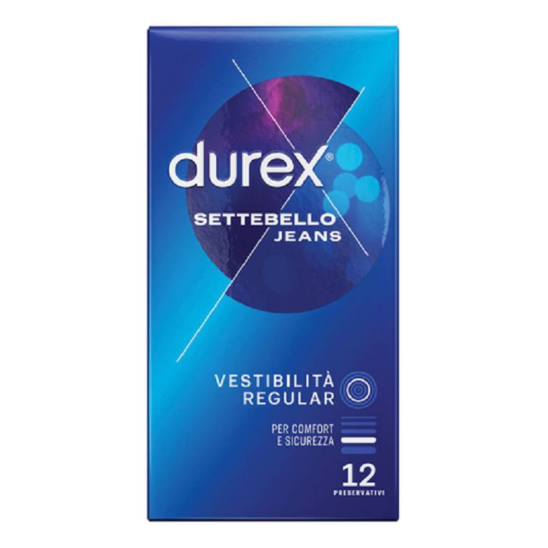 DUREX SETTEBELLO JEANS 12PZ