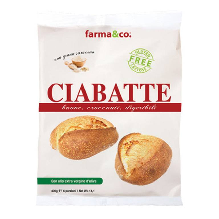 FARMA&CO CIABATTA SURGELAT400G