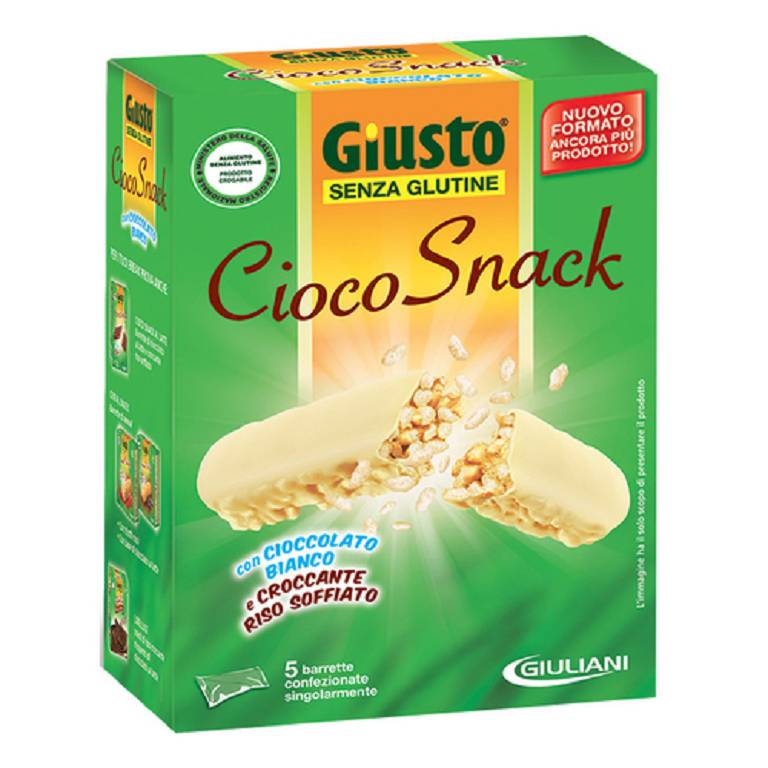 GIUSTO S/G CIOCOSNACK BI 175G