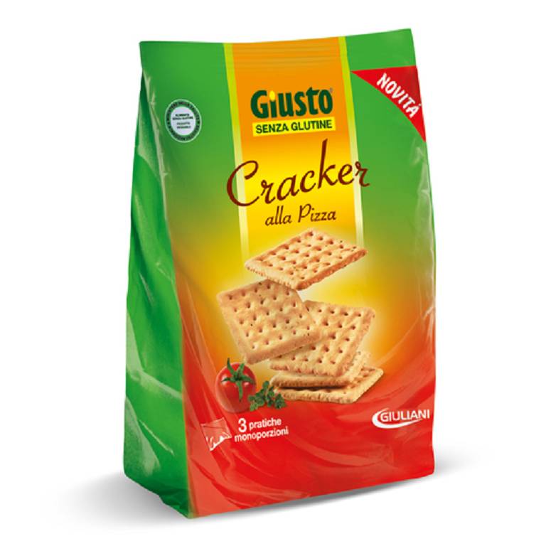 GIUSTO S/G CRACKER PIZZA 180G