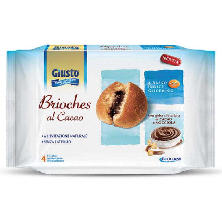 GIUSTO S/ZUCCH BRIOCHE CACAO