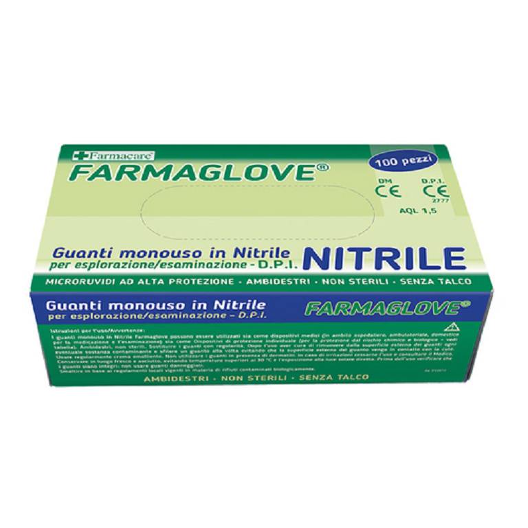 GUANTO NITRILE 100PZ GR