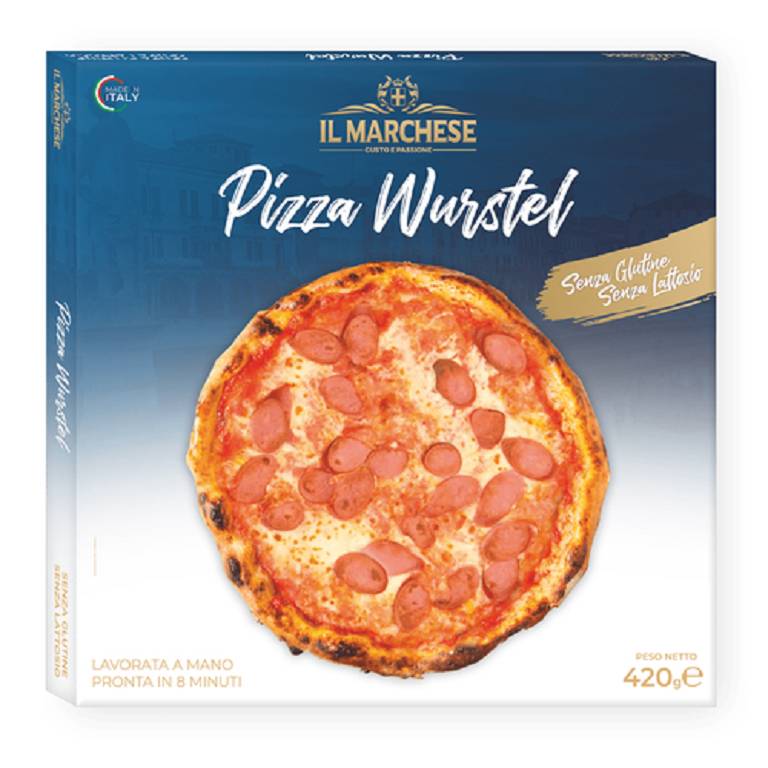 IL MARCHESE PIZZA WURSTEL 420G