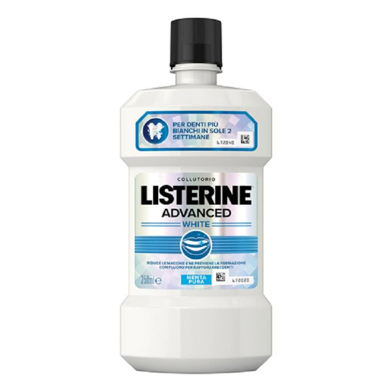 LISTERINE ADVANCE WHITE 250ML