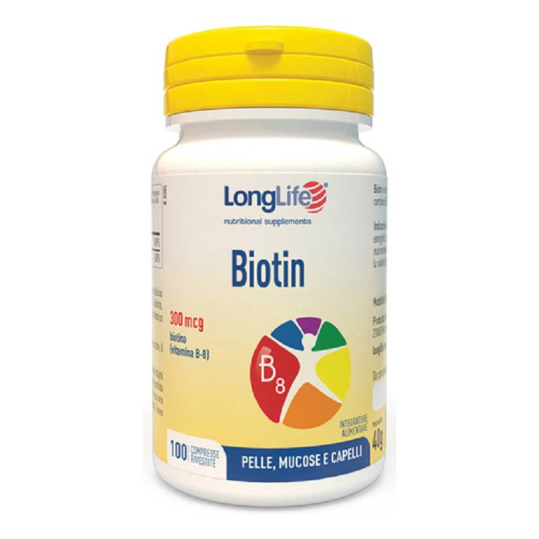 LONGLIFE BIOTIN 100CPR