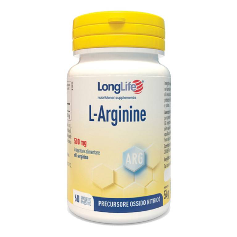 LONGLIFE L-ARGININE 60TAV RIV
