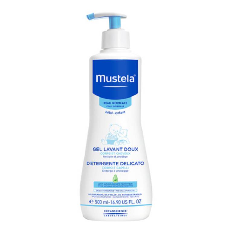 MUSTELA DETERGENTE DELIC500ML