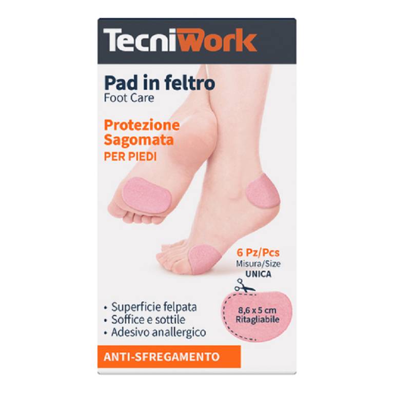 PAD IN FELTRO SAGOMATO 8,6X5CM