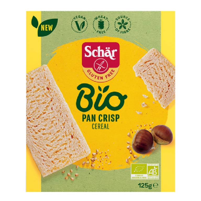 SCHAR BIO PAN CRISP CEREAL125G